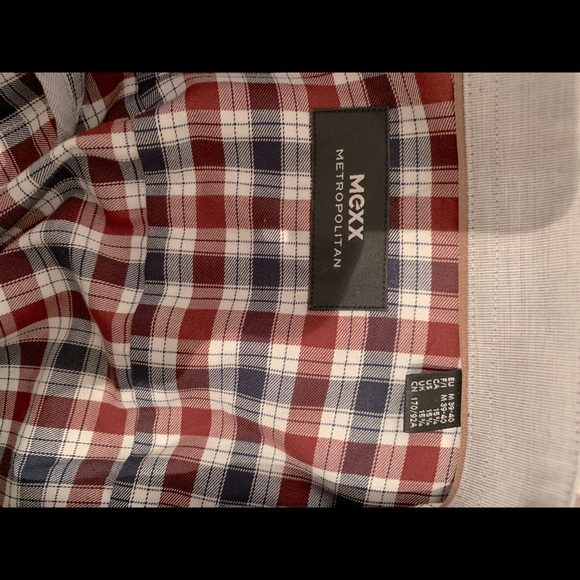 Mexx blue and red check shirt. - Picture 3 of 3